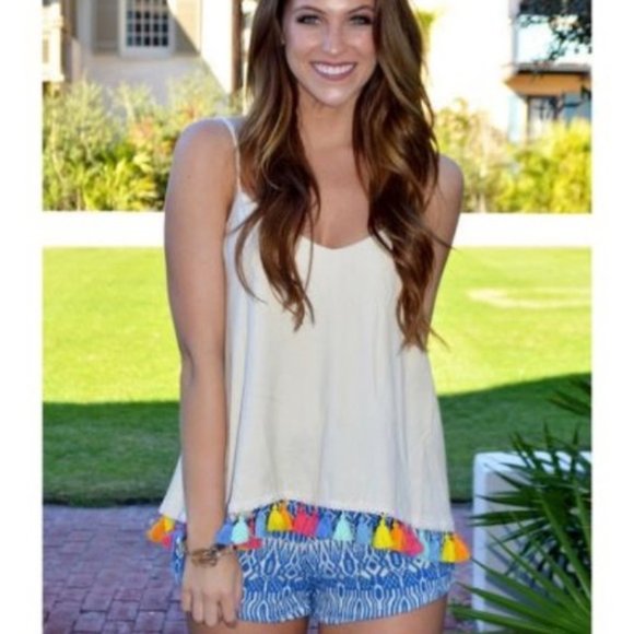 Judith March Pants - NWT! Judith March Tassel Split Back Romper